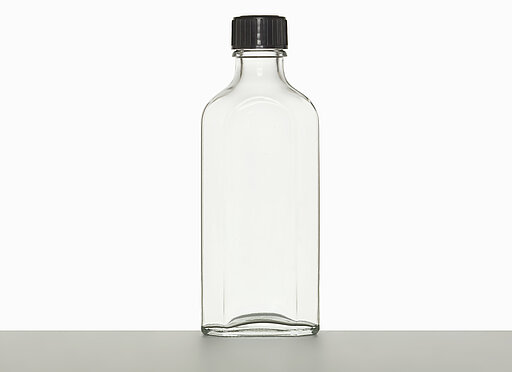 Meplat bottle: 100 milliliter, colour: clear