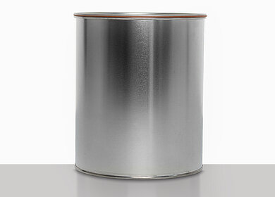 Weißblechdose: 3,0 Liter, Farbe: blank