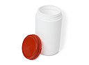 Kunststoff Schraubdeckeldose UN: 1,3 Liter, Farbe: weiß