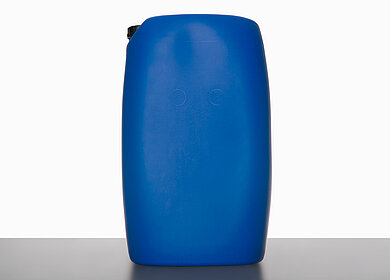 Plastic canister: 60,0 liter, colour: blue