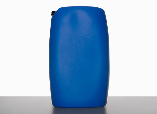 Plastic canister: 60,0 liter, colour: blue