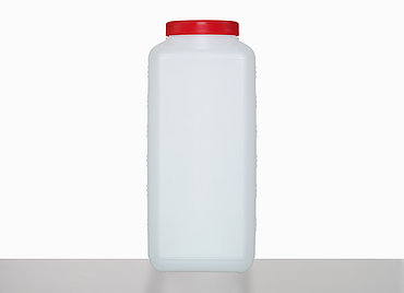Square bottle M 2500/80: 2,5 liter, colour: natural