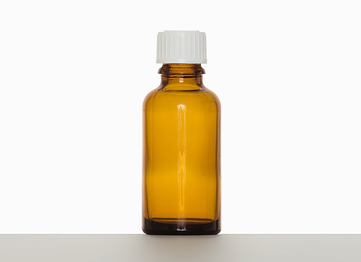 Dropper bottle: 30 milliliter, colour: brown