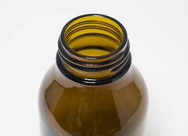 Wide neck bottle: 2,5 liter, colour: brown Wide neck bottle: 2,5 liter, colour: brown