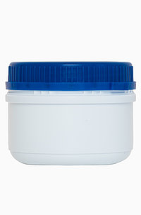 UN screw cap can: 250 milliliter, colour: white