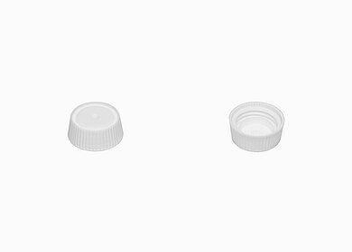 Schraubdeckel konisch aus PP ø 28,0 mm Mündung