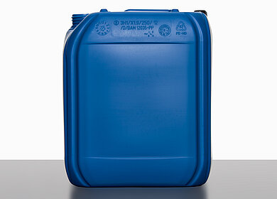 Kunststoffkanister: 20,0 Liter, Farbe: blau