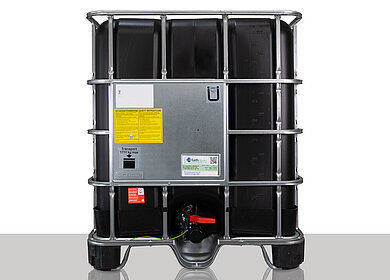 IBC Container: 1.000,0 liter, colour: black