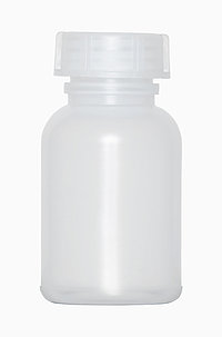 Laborflasche: 100 Milliliter, Farbe: natur