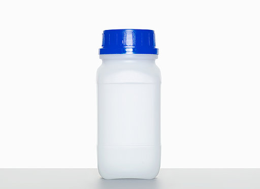 Chemikalienflasche: 500 Milliliter, Farbe: natur