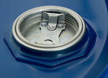 Garage drum: 60,0 liter, colour: blue RAL 5010 Garage drum: 60,0 liter, colour: blue RAL 5010