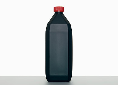 UN bottle: 1,0 liter, colour: natural (photo in black)