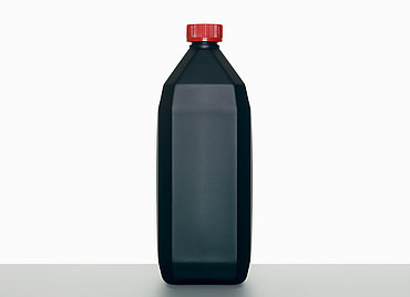 UN bottle: 1,0 liter, colour: natural (photo in black)