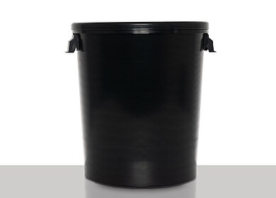 Plastic Hobbock UN - EX: 30,0 liter, colour: black