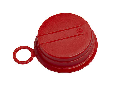 Plastic cap 56x4 of PP