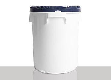 Screw lid bucket Click Pack: 20,0 liter, colour: white
