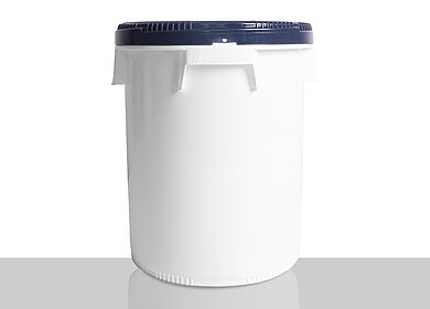 Screw lid bucket Click Pack: 20,0 liter, colour: white