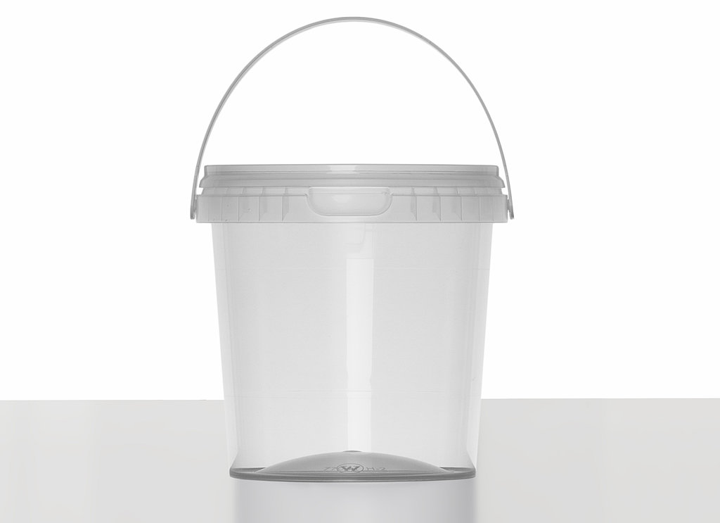 750ml Transparent Round Plastic Container