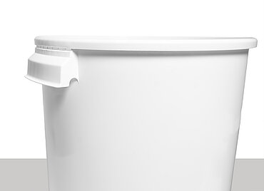 Kunststoff Hobbock UN: 30,0 Liter, Farbe: weiß