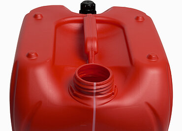 Kunststoffkanister: 20,0 Liter, Farbe: rot Kunststoffkanister: 20,0 Liter, Farbe: rot