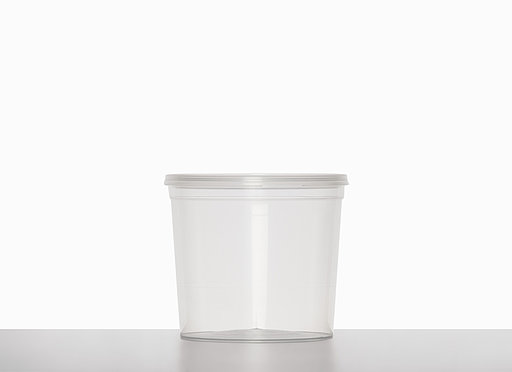Laborbecher: 300 Milliliter, Farbe: klar transparent