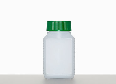 Square bottle V 150/40: 150 milliliter, colour: natural