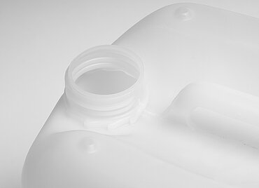 Plastic canister: 10,0 liter, colour: natural Plastic canister: 10,0 liter, colour: natural