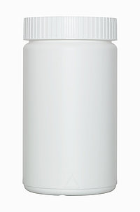 UN screw cap can: 1,1 liter, colour: white