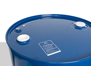 Stahlblech Kombi-Fass: 205,0 Liter, Farbe: blau RAL 5010 Stahlblech Kombi-Fass: 205,0 Liter, Farbe: blau RAL 5010