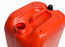 Plastic canister: 20,0 liter, colour: red