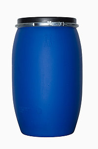 Kunststoff Deckelspundfass: 120,0 Liter, Farbe: blau