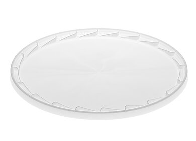 Schnappdeckel oval aus PP ø 287,0 mm Mündung