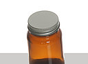 Glass-Packer: 60 milliliter, colour: brown transparent