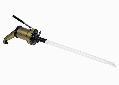 Drum pump of plastic