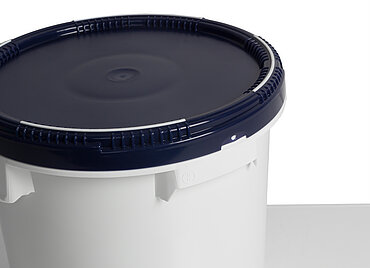 Kunststoff Schraubdeckeleimer Click Pack: 15,0 Liter, Farbe: weiß Kunststoff Schraubdeckeleimer Click Pack: 15,0 Liter, Farbe: weiß