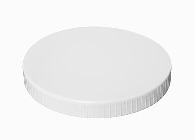 Screw lid of PP ø 130,0 mm mouth