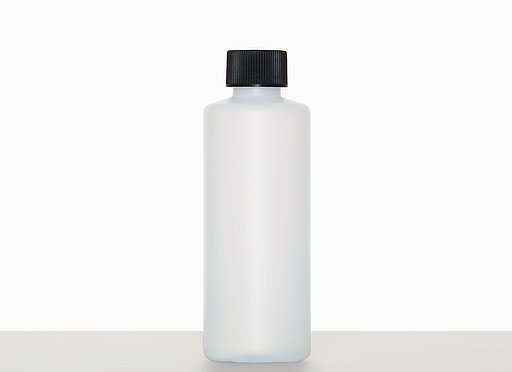 Round bottle R 200/25: 200 milliliter, colour: natural