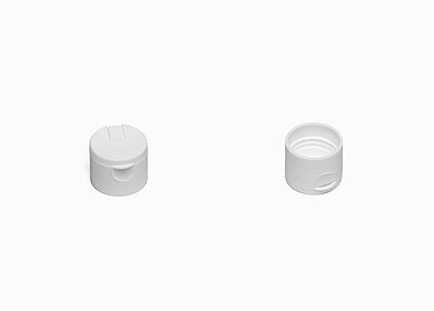 wash bottle closure of PP ø 25,0 mm mouth