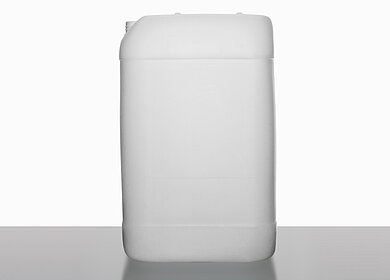 Plastic canister: 25,0 liter, colour: natural