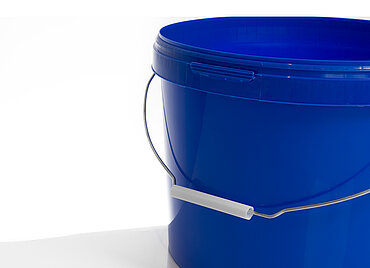 Kunststoff Rundeimer: 11,0 Liter, Farbe: blau Kunststoff Rundeimer: 11,0 Liter, Farbe: blau