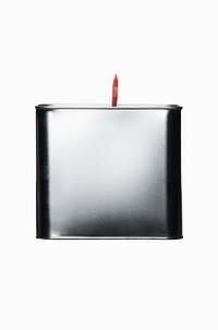 Weißblechkanister: 2,0 Liter, Farbe: blank