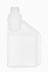 Kunststoff Dosierflasche 1-Neck/25: 250 Milliliter, Farbe: natur