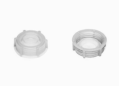 Schraubdeckel aus LDPE ø 55,0 mm Mündung