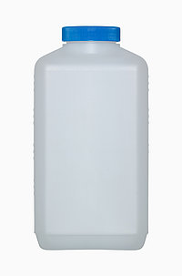 Kunststoff Vierkantflasche: 2,0 Liter, Farbe: natur