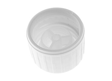Schraubdeckel mit Gießring aus HDPE/LDPE ø 28,0 mm Mündung Schraubdeckel mit Gießring aus HDPE/LDPE ø 28,0 mm Mündung