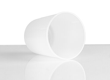 Laborbecher: 175 Milliliter, Farbe: natur Laborbecher: 175 Milliliter, Farbe: natur