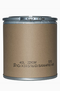 Fiber drum NTR: 40,0 liter, colour: natural