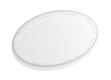 Schnappdeckel aus PP ø  Mündung