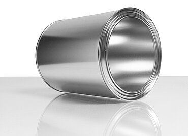 Weißblechdose: 1,0 Liter, Farbe: blank Weißblechdose: 1,0 Liter, Farbe: blank
