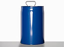 Stahlblech Kombi-Kanne: 12,0 Liter, Farbe: blau RAL 5010